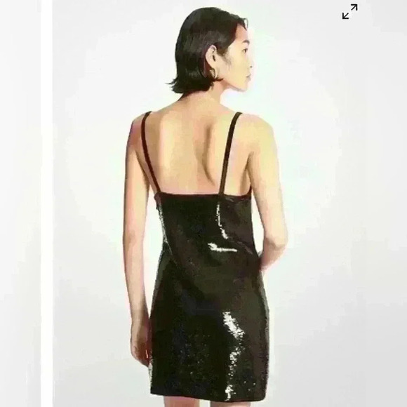 MICHAEL MICHAEL KORSSequined Mesh Tank Dress - Picture 2 of 6